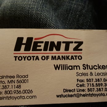 LeadCar Toyota Mankato - I am not sure why his cell is a Wisconsin number? - Car Dealers Near Me - Mankato, Minnesota