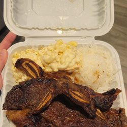 Ono Hawaiian BBQ - Kalbi Short Ribs Plate