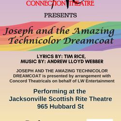 Scottish Rite Valley Of Jacksonville - October 8-11th Artist Connection Theater performs at the Scottish Rite Theater "joseph and his Amazing Technicolor DreamCoat"