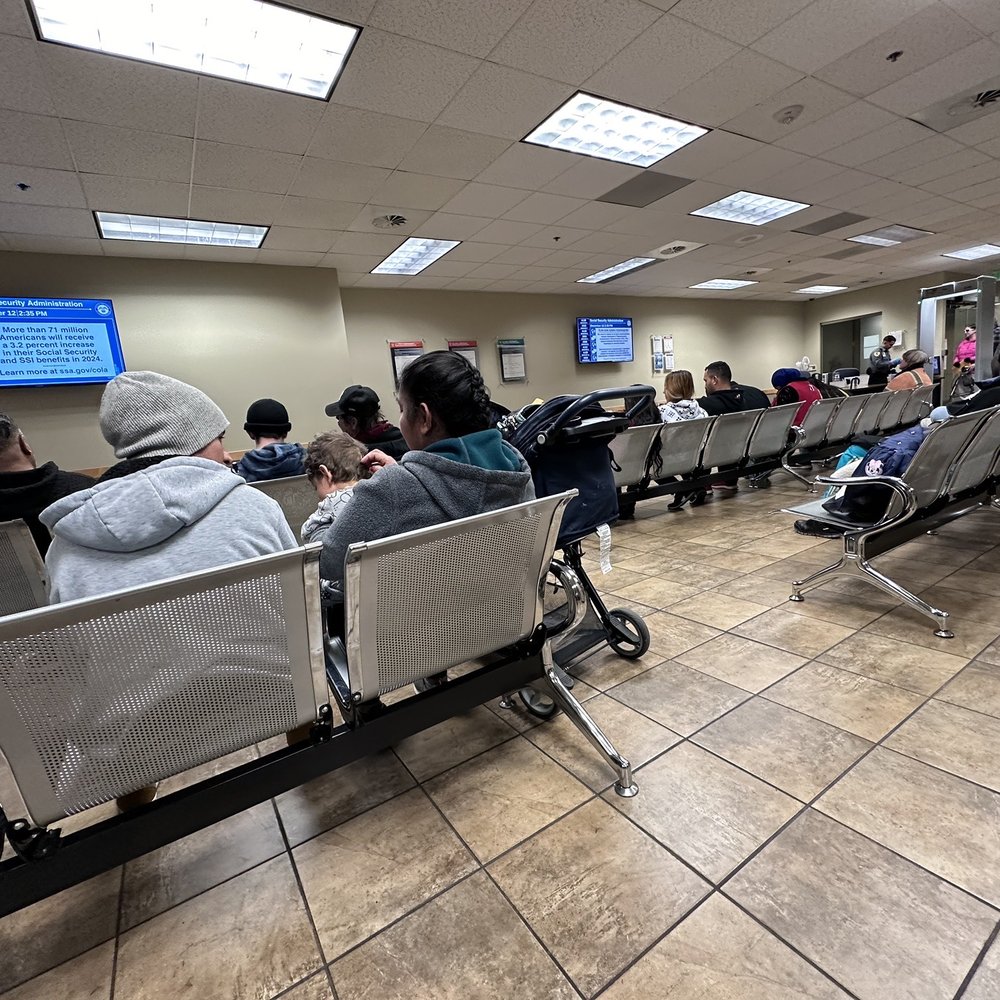 Social Security - Social Security office waiting area. Be prepared for a looong wait! - Civic Center Near Me - Salt Lake City, Utah Social Security - Social Security office waiting area. Be prepared for a looong wait! - Civic Center Near Me - Salt Lake City, Utah