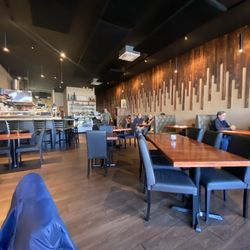 Tasha Lee’s Table - Interior with feature wall