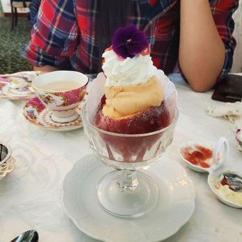 Lisa's Tea Treasures - Peach Ripieno - Tea Rooms Near Me - Campbell, California Lisa's Tea Treasures - Peach Ripieno - Tea Rooms Near Me - Campbell, California