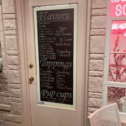 Flavors of ice cream