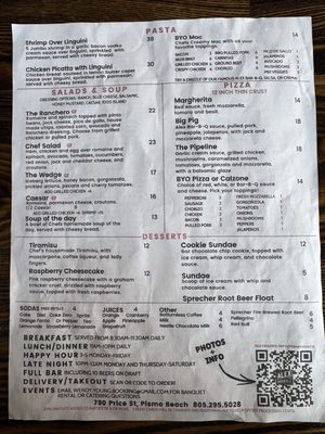 Menu photo 2 Alex Bar-B-Q Pismo Beach, CA Menu photo 2 Alex Bar-B-Q Pismo Beach, CA