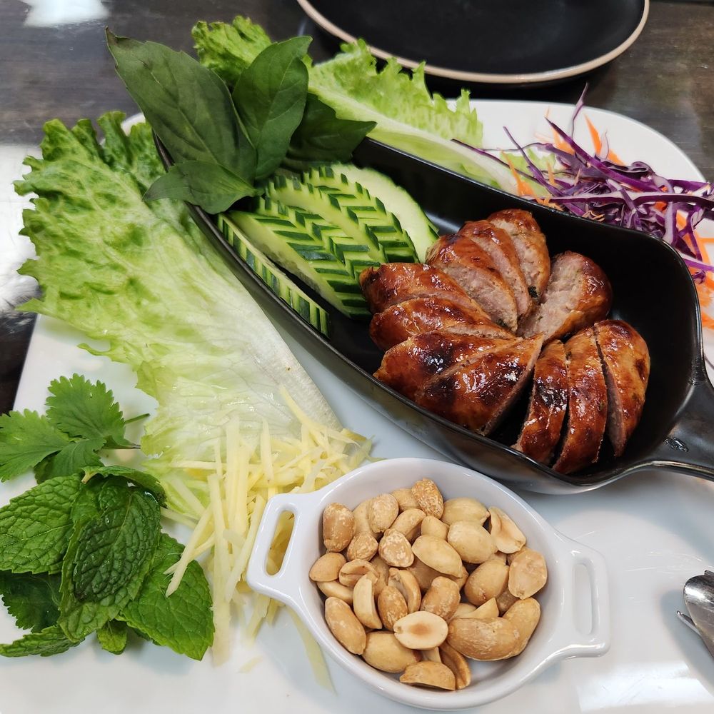 Maggie Thai Kitchen - E San Sausage : The best Thai Sausage I've ever had. - Thai Near Me - Boise, Idaho Maggie Thai Kitchen - E San Sausage : The best Thai Sausage I've ever had. - Thai Near Me - Boise, Idaho