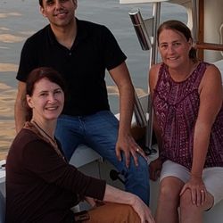Irish Jig Charters - Enjoying a great night on the water.