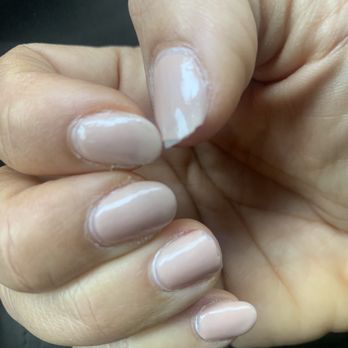 Boutique Nail & Spa - Two broken nails. The grow out from having the no chip up on to my cuticles. - Nail Salons Near Me - Northfield, Illinois