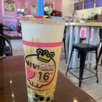Vivi Bubble Tea - Pineapple Mango boba tea - Bubble Tea Near Me - Plano, Texas Vivi Bubble Tea - Pineapple Mango boba tea - Bubble Tea Near Me - Plano, Texas