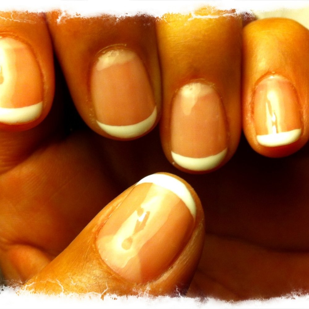 French tip shellac French tip shellac