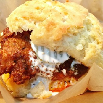 The Biscuit Bar - Hot hot chicken 4/5 - Breakfast & Brunch Near Me - Plano, Texas