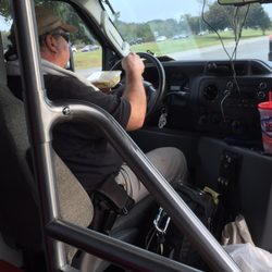 Aries Shuttle Dallas - This is how he is making sure we are safe!!!
