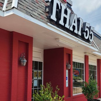 Thai 55 - the front of a thai restaurant - Thai Near Me - Durham, North Carolina