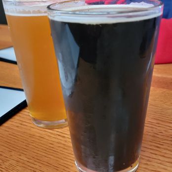 Fireworks Restaurant - Beers - vanilla porter and a light beer - American Near Me - Lincoln, Nebraska