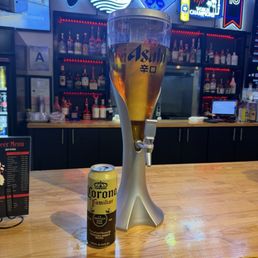 Flat beer tower