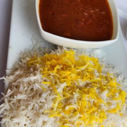 Vegetarian bean sour and rice Vegetarian bean sour and rice