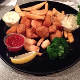 Fried scallops - so good!