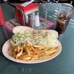 Pino's Pizza - Roast Beef sub, fries and a Coke - $11!