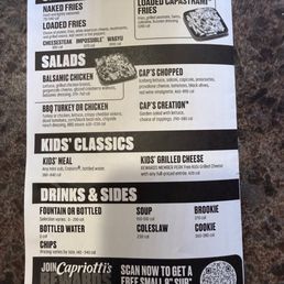 Take out menu Take out menu