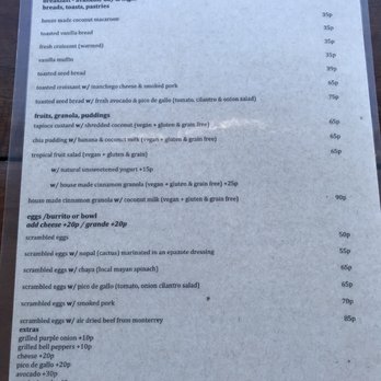Burrito Amor - Menu - Bars Near Me - Tulum, ROO