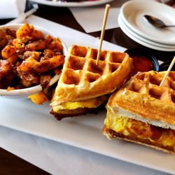 Morning Rose Cafe - Waffle Slider Platter