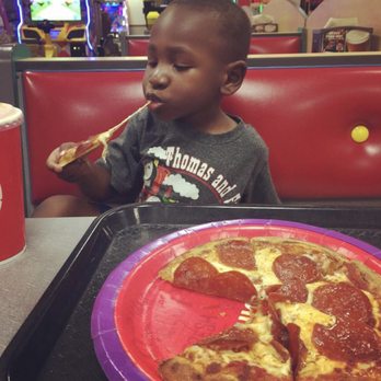 Chuck E. Cheese - Logan loves pizza - Pizza Near Me - Hattiesburg, Mississippi Chuck E. Cheese - Logan loves pizza - Pizza Near Me - Hattiesburg, Mississippi