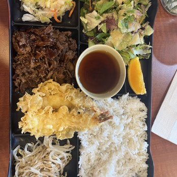 Emon - Beef and tempura bento - Japanese Near Me - Burbank, California Emon - Beef and tempura bento - Japanese Near Me - Burbank, California