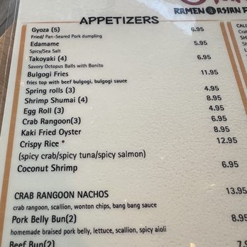 Taku - Menu - Sushi Bars Near Me - Rock Hill, South Carolina Taku - Menu - Sushi Bars Near Me - Rock Hill, South Carolina