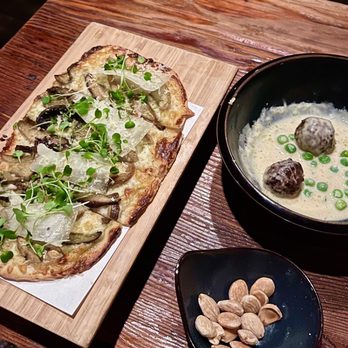 Amada - Mushroom flatbread - Tapas Bars Near Me - Philadelphia, Pennsylvania