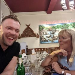 Thai Welcome Restaurant - Me and my mum eating at Thai Welcome recently.