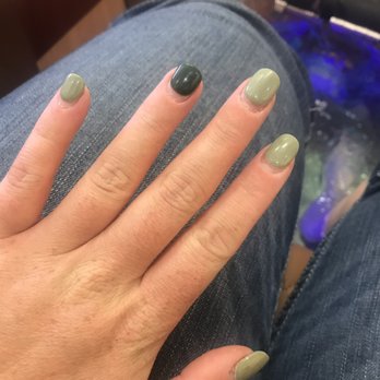 Angel Nails - 3 week outgrowth! No problems at all - Nail Salons Near Me - Monterey, California Angel Nails - 3 week outgrowth! No problems at all - Nail Salons Near Me - Monterey, California
