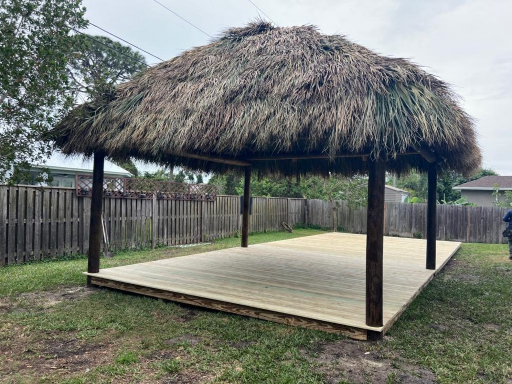 Slide of Luau Chikee Hut