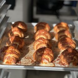 Fat Dough Bakery - Ham cheese croissants