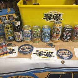 Case N'keg - Two Roads Beer tasting was great!