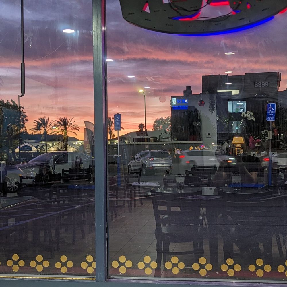 Pho Chala - Sunset View From Inside - Vietnamese Near Me - Canoga Park, California