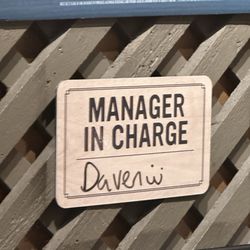 Cracker Barrel Old Country Store - This was the manager in charge of my experience.