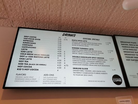 Menu photo 3 Southdown Coffee Huntington, NY Menu photo 3 Southdown Coffee Huntington, NY