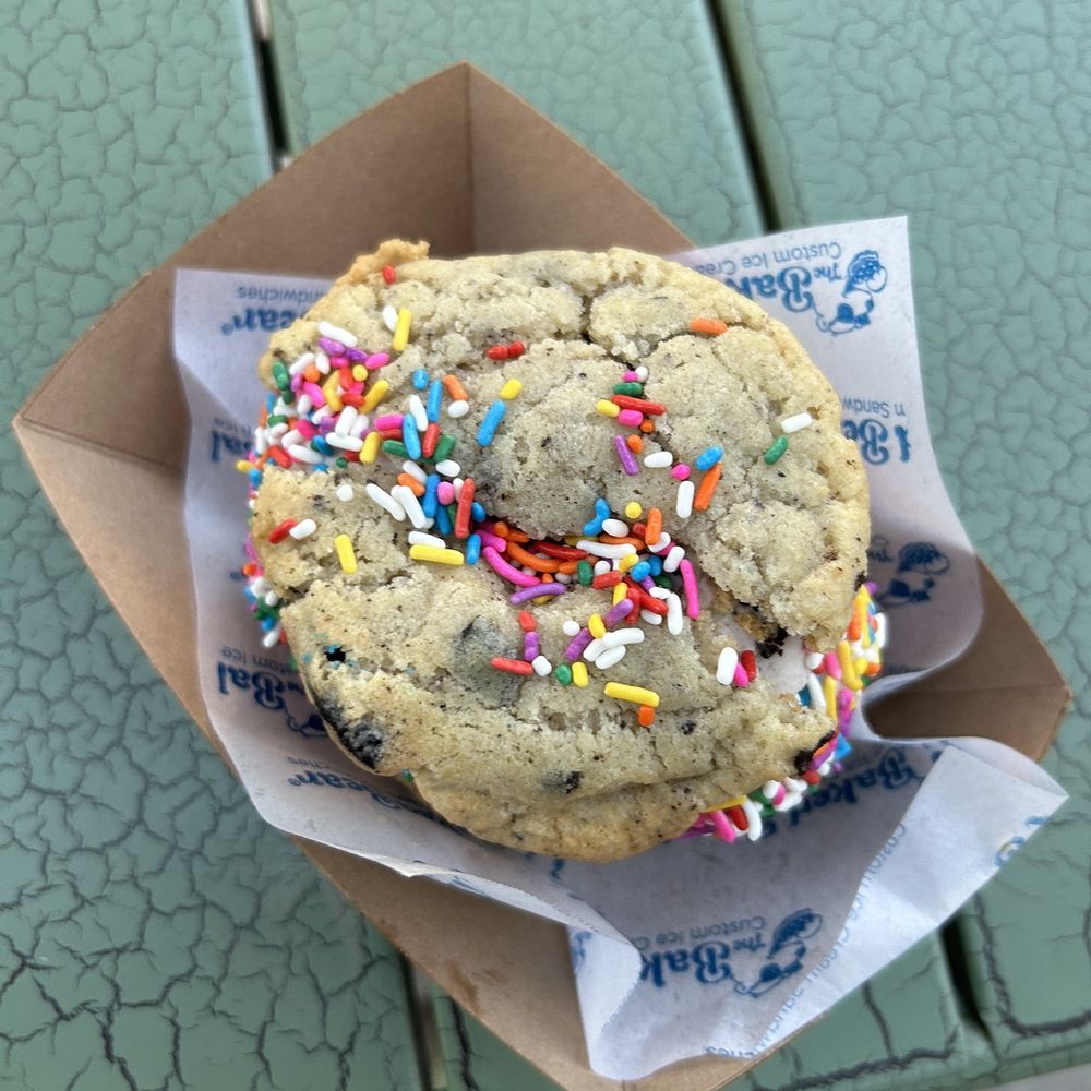 The Baked Bear - Funfetti Cookie, Cookies & Cream Cookie, w/ Cookies & Cream Ice Cream & Rainbow Sprinkles - Ice Cream & Frozen Yogurt Near Me - Austin, Texas The Baked Bear - Funfetti Cookie, Cookies & Cream Cookie, w/ Cookies & Cream Ice Cream & Rainbow Sprinkles - Ice Cream & Frozen Yogurt Near Me - Austin, Texas