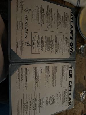 Menu photo 1 Dylan's Oyster Cellar Baltimore, MD