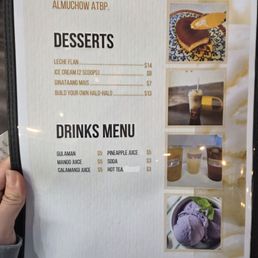 New location menu 12/25 New location menu 12/25