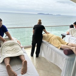 Le Spa - Guys getting their massages 
