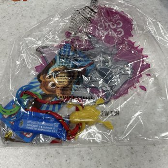 Chuck E. Cheese - Treat bag from a birthday party - Pizza Near Me - La Mirada, California Chuck E. Cheese - Treat bag from a birthday party - Pizza Near Me - La Mirada, California