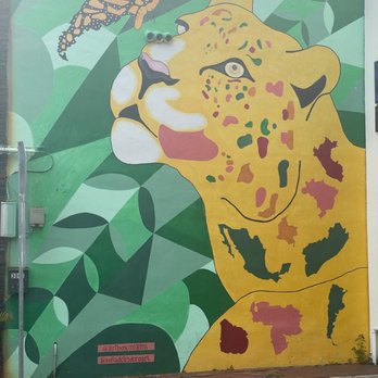 Jaguar Restaurant - Coconut Grove - Beautiful mural - Latin American Near Me - Miami, Florida Jaguar Restaurant - Coconut Grove - Beautiful mural - Latin American Near Me - Miami, Florida