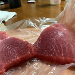 Big eye tuna steaks Big eye tuna steaks