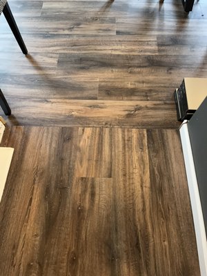 Lvp Installation - 650sf LVP from entry to kitchen.