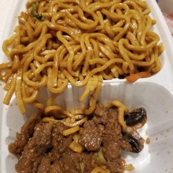 Dragon's Garden - The Beef is barely noticeable.