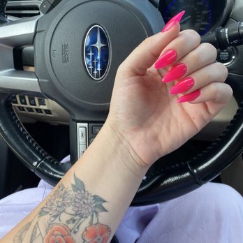 Pro Nails & Spa - Right after getting them done! - Nail Salons Near Me - Costa Mesa, California Pro Nails & Spa - Right after getting them done! - Nail Salons Near Me - Costa Mesa, California