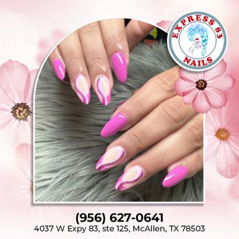 Express 83 Nails - Indulge in a luxurious gel manicure for long-lasting shine and durability. Elevate your style effortlessly. - Nail Salons Near Me - McAllen, Texas Express 83 Nails - Indulge in a luxurious gel manicure for long-lasting shine and durability. Elevate your style effortlessly. - Nail Salons Near Me - McAllen, Texas