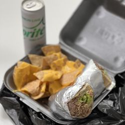 The Spot Food Hall - Burrito Supremo combo from Taco Güey