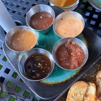 Wahi Hana - Sauces for mix platter - Tiki Bars Near Me - Vancouver, Washington Wahi Hana - Sauces for mix platter - Tiki Bars Near Me - Vancouver, Washington