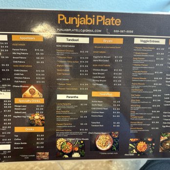 Punjabi Plate - Menu - Indian Near Me - Kerman, California